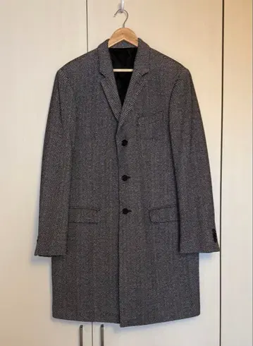 BANANA REPUBLIC 체스터 코트 헤링본 XL