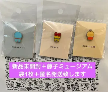 후지코 F 후지오 뮤지엄 코로스케 도라미 도라에몽 핀즈 배지 3개