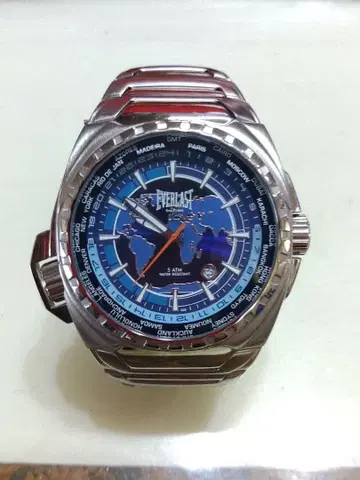 EVERLAST/에버라스트 남성용 손목시계 49-0022 월드 타임