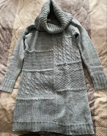 Couture brooch 패치워크 니트 38