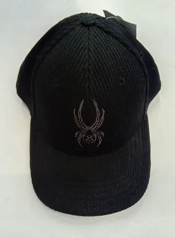 스파이더 Spyder 거미 자수 안감 플리스 캡 블랙 L/XL