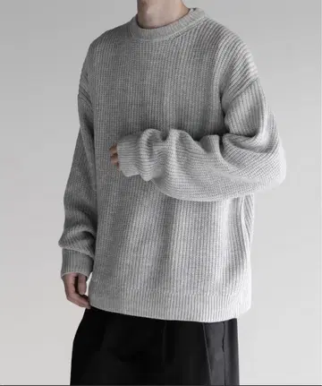 [ 새상품 ] RUUBON 와이드 크루넥 니트 M