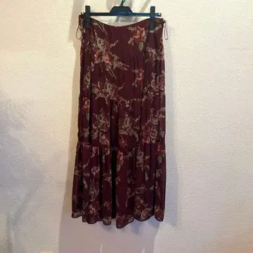 랄프 로렌 스커트 보르도