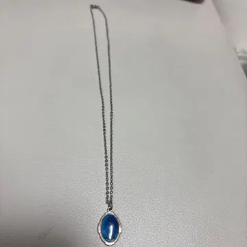 파란 성모 마리아 펜던트 목걸이