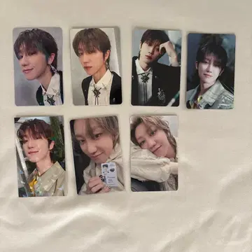 SEVENTEEN THE8 민하오 소비기한 트레이딩 카드 7장 묶음 판매