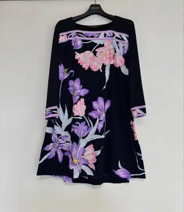 LEONARD 인기 패턴 칸칸 튜닉 44