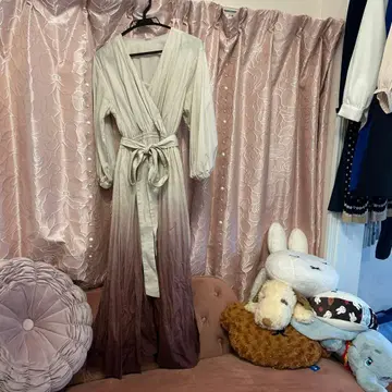 MilaOwen 미라오웬 그라데이션 랩 드레스 원피스