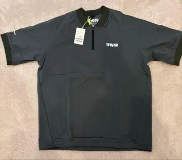 [택 포함 새상품] tfw49 하프 지퍼 맨투맨