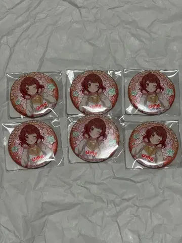 학원 아이돌 마스터 DMM 스크래치 E상 캔 배지 하나미 유메