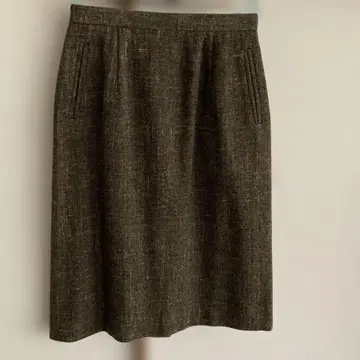 시무라 마사히사 Best 다크 브라운 타이트 스커트