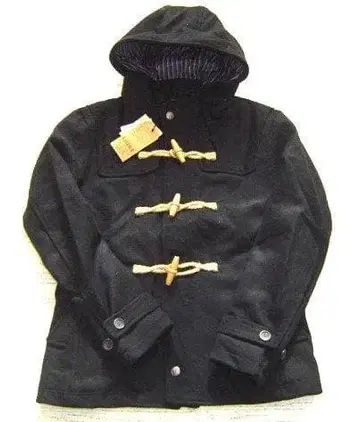 세일 30%  grn 플란넬 울 혼방 더플 코트