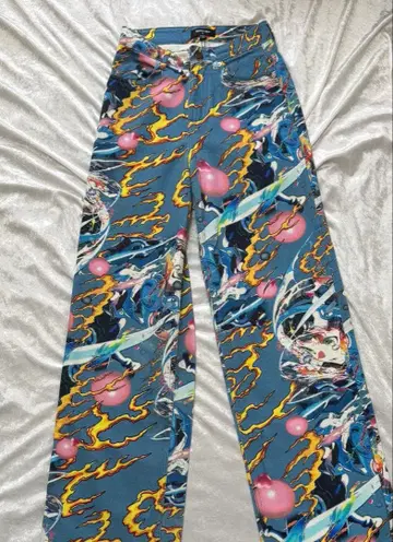 NGOrder 애니메이션 그래픽 팬츠 ANIME PRINT JEANS