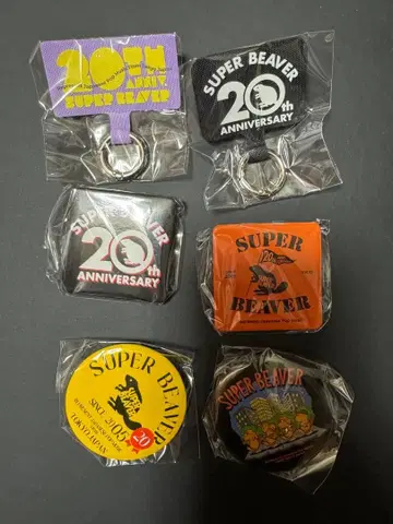 SUPER BEAVER 캡슐 토이 가챠 캔 배지 폰 탭