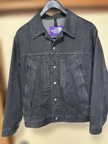 THE NORTH FACE 다크 그레이 데님 자켓 NP2358N