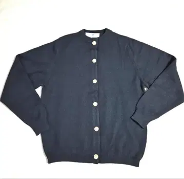 발렌타인 40 블랙 캐시미어 가디건