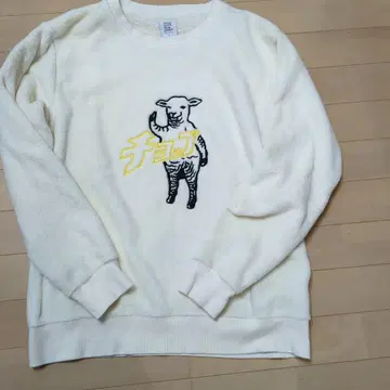 그라니프 granip 보아 플리스 맨투맨 라무 찹스 남녀 공용