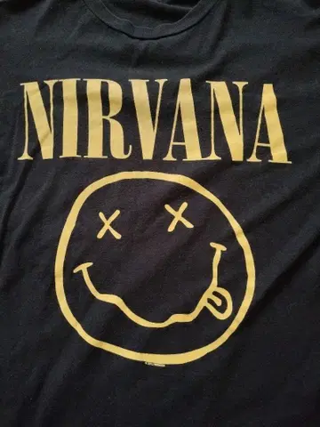 [ 1점 ] NIRVANA T셔츠 블랙 VintageT셔츠 L사이즈