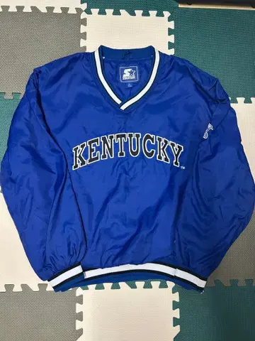 [ 레어 90s ] STARTER 켄터키 나일론 풀오버 XL 블루