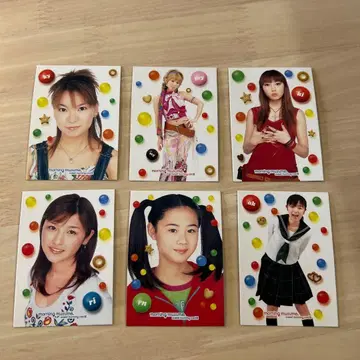 모닝구무스메 카드 세트 6장