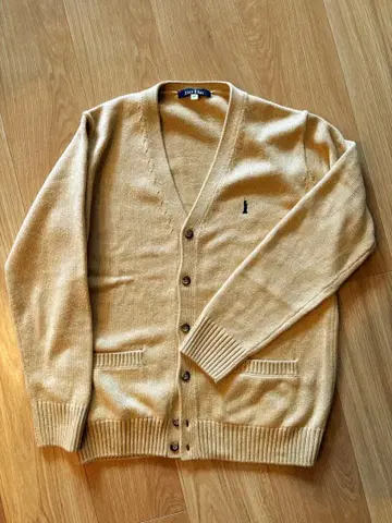 EAST BOY 베이지 V넥 가디건 M
