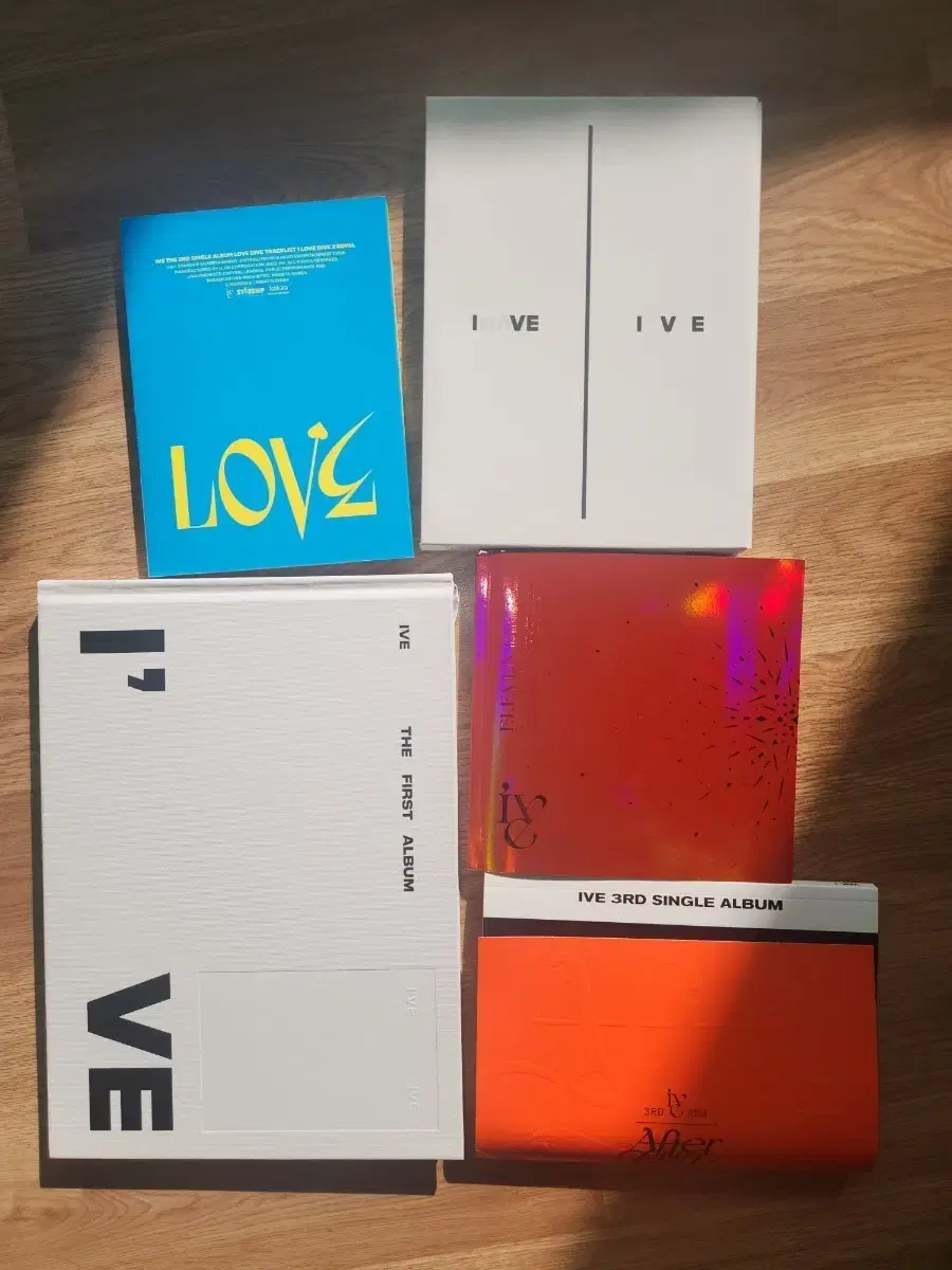 Ive unsealed album bulk sell (poca included)