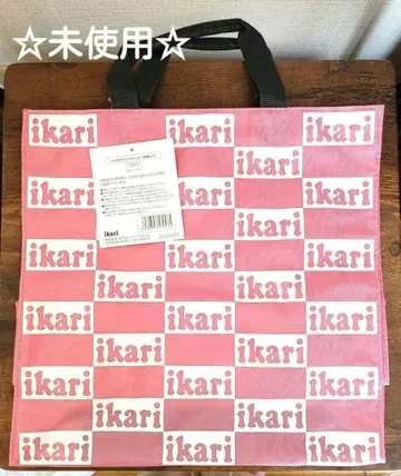 미사용 이카리 IKARI 슈퍼 에코백 (핑크 컬러)