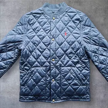 랄프 로렌 네이비 퀼팅 자켓 L