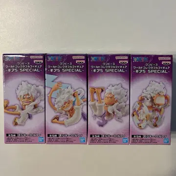 원피스 월드 컬렉션 Gears 5 피규어 4체 세트