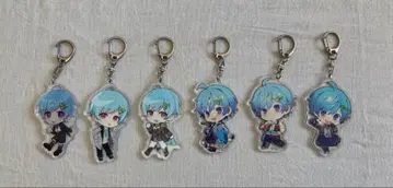 [ 가격 인하 ] knight-A 마히토군 아크릴 키링 6개 세트