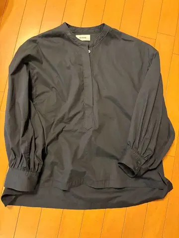 SINME 신메 볼륨 셔츠 블랙