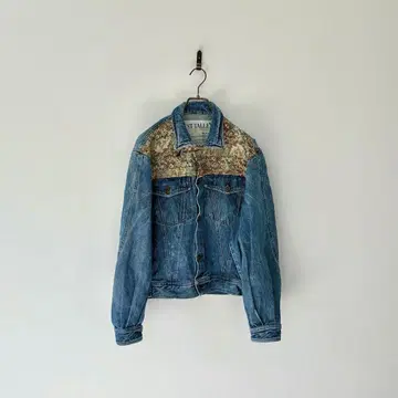 이탈리아제 빈티지 데님 자켓 고블랑 데미지 G자켓 멋짐