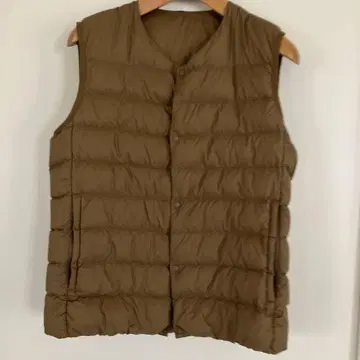 MUJI 다운 베스트 남성용