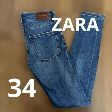 ZARATHE SKINNY 스키니 데님 다크 블루