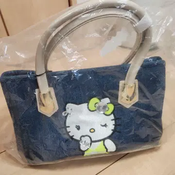 헬로키티 데님 핸드백
