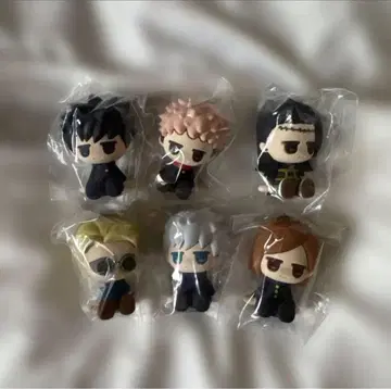 주술회전 지토토 JIToT 러버 피규어 컴플리트 세트