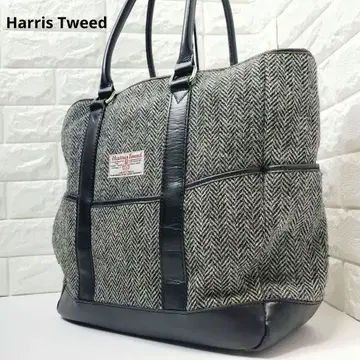 Harris Tweed 토트백 그레이