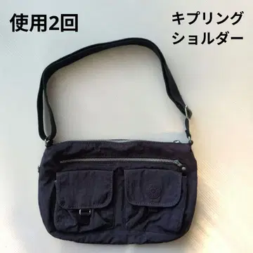 키플링 네이비 숄더백 사용 2회 새상품급