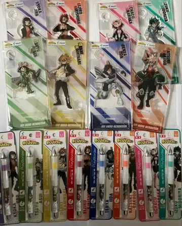 나의 히어로 아카데미아 파이롯트 한정판 샤프 아크릴 스탠드 각 8종 세트