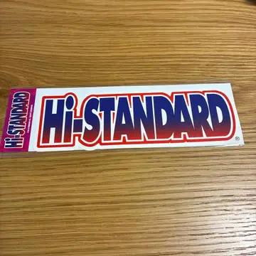 Hi-Standard 로고 스티커 새상품급