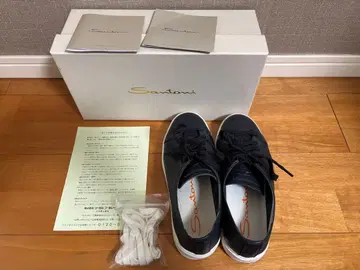Santoni 가죽 스니커즈
