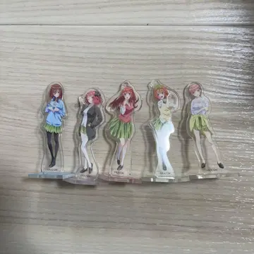 5등분의 신부 아크릴 스탠드 5체 세트