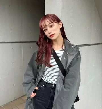ZARA 그레이 오버 사이즈 데님 자켓