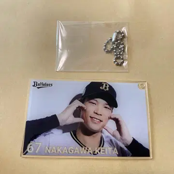 오릭스 나카가와 케이타 선수 아크릴 카드
