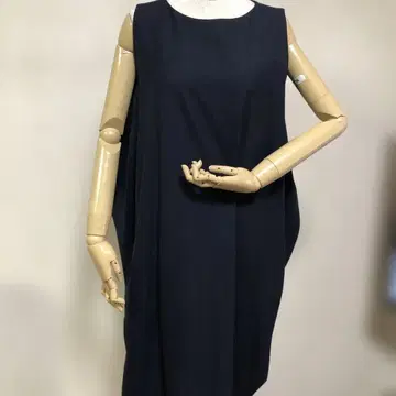 미즈이로 인드 코쿤 원피스 다크 네이비