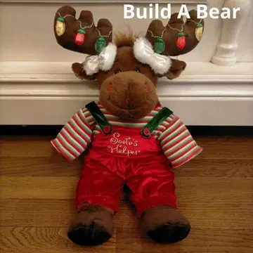 빌드어베어 크리스마스 코스튬 포함 루돌프 봉제 인형