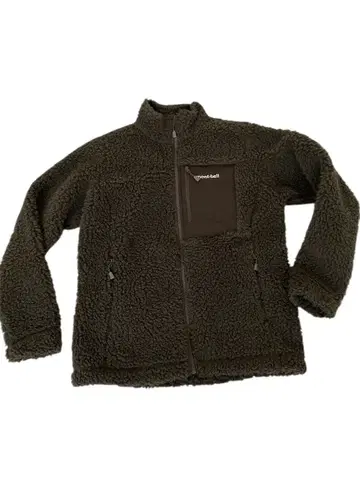 mont-bell 플리스 자켓 카키