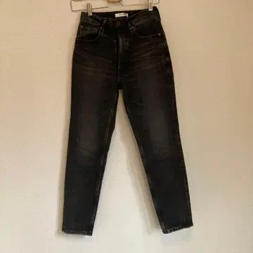 MOUSSY 그레이 블랙 스니키 청바지