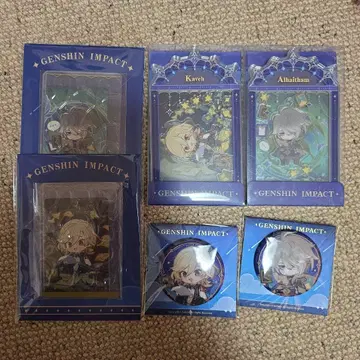 원신 아크릴 스탠드 캔뱃지 알하이탐 카베