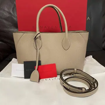 정가 22만 BONAVENTURA 그레이지 미아 토트백