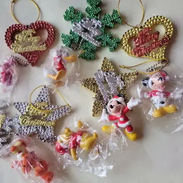 디즈니! 90년대 코카 콜라 도큐 핸즈 콜라보 오너먼트 6종